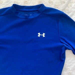 Under Armour Blue Under Shirt. Long Sleeve.